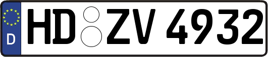 HD-ZV4932