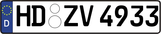 HD-ZV4933