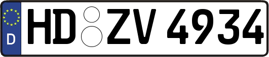 HD-ZV4934