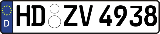 HD-ZV4938