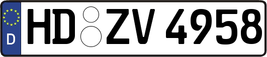 HD-ZV4958