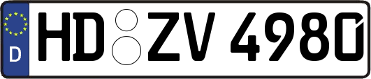 HD-ZV4980