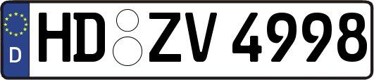 HD-ZV4998