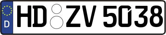 HD-ZV5038