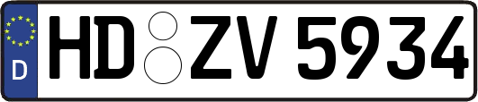 HD-ZV5934