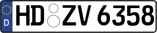 HD-ZV6358