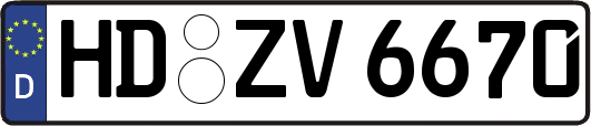 HD-ZV6670