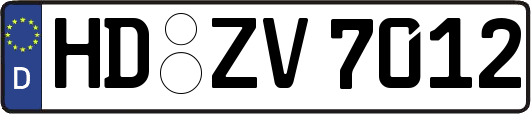 HD-ZV7012