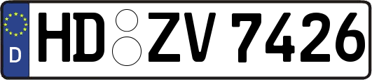 HD-ZV7426