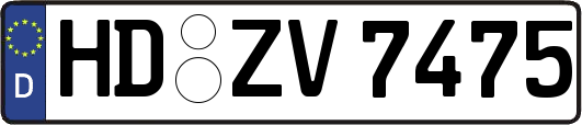 HD-ZV7475
