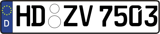 HD-ZV7503