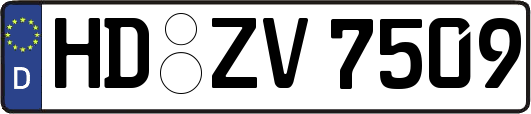 HD-ZV7509