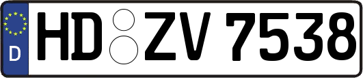 HD-ZV7538