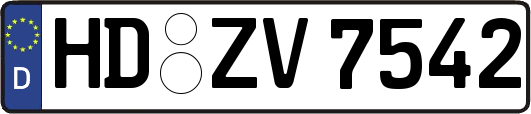 HD-ZV7542
