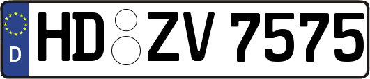HD-ZV7575