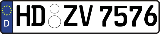 HD-ZV7576