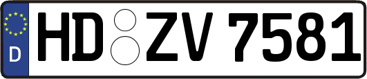 HD-ZV7581