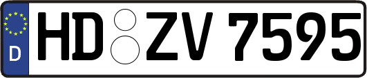 HD-ZV7595