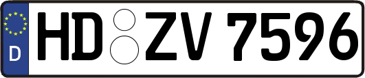 HD-ZV7596