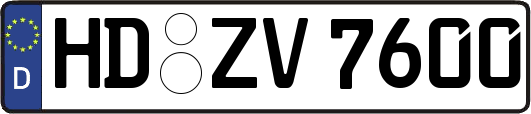 HD-ZV7600