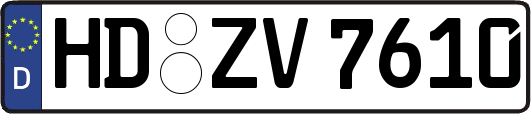 HD-ZV7610
