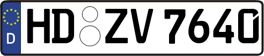 HD-ZV7640