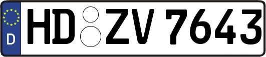 HD-ZV7643