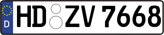 HD-ZV7668