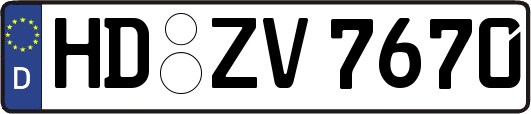HD-ZV7670