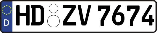HD-ZV7674