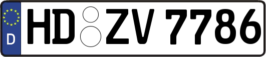 HD-ZV7786