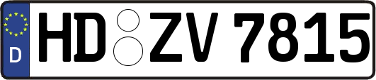 HD-ZV7815