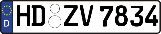 HD-ZV7834