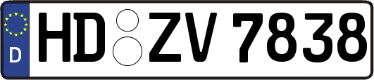 HD-ZV7838