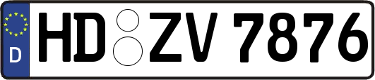 HD-ZV7876