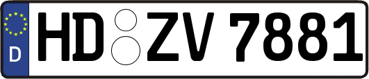 HD-ZV7881