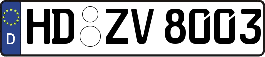 HD-ZV8003