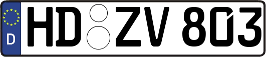 HD-ZV803