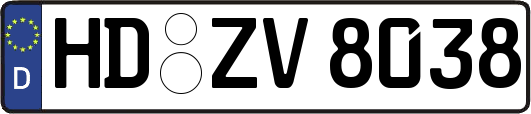 HD-ZV8038