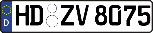 HD-ZV8075