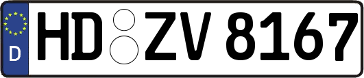 HD-ZV8167