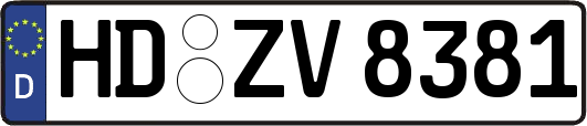 HD-ZV8381