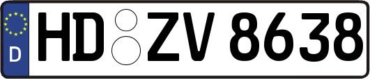 HD-ZV8638