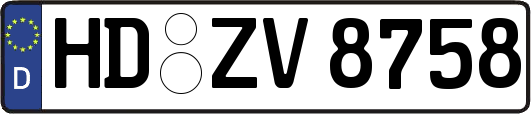 HD-ZV8758