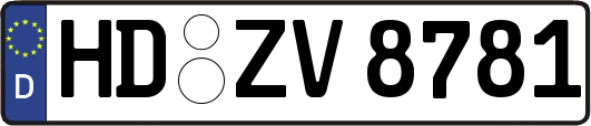 HD-ZV8781
