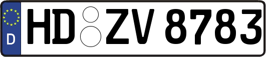 HD-ZV8783