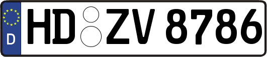 HD-ZV8786