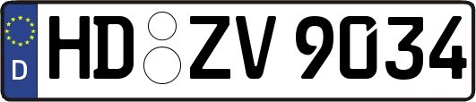 HD-ZV9034