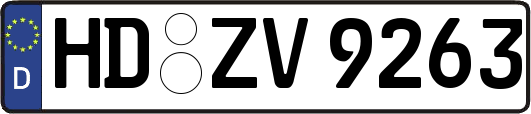 HD-ZV9263