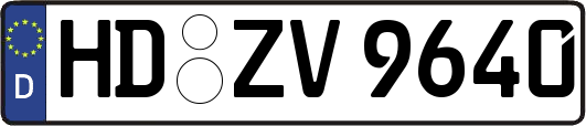 HD-ZV9640
